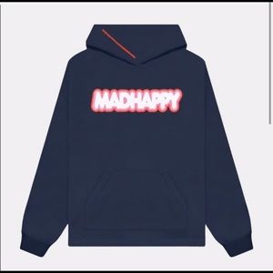 Madhappy Navy Bubblegum Hoodie Size M